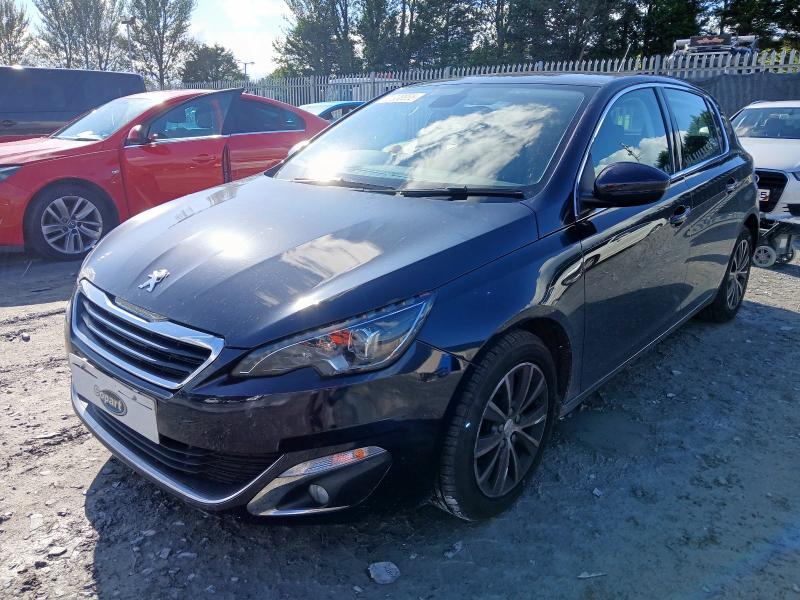 2016 PEUGEOT 308 ALLURE HDI BLUE S/S  for sale at Copart BELFAST