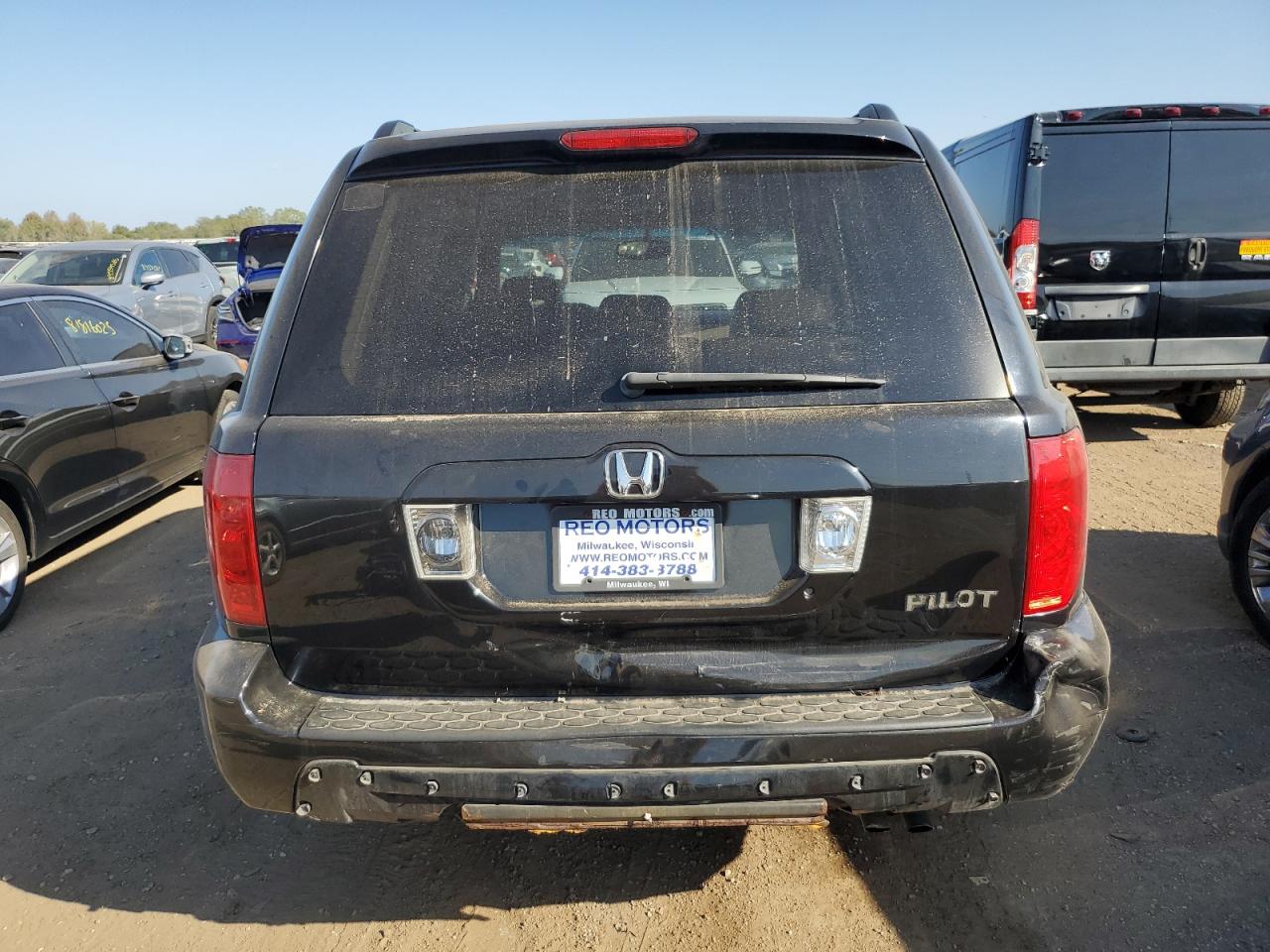 2004 Honda Pilot Exl VIN: 2HKYF18644H550858 Lot: 84262845