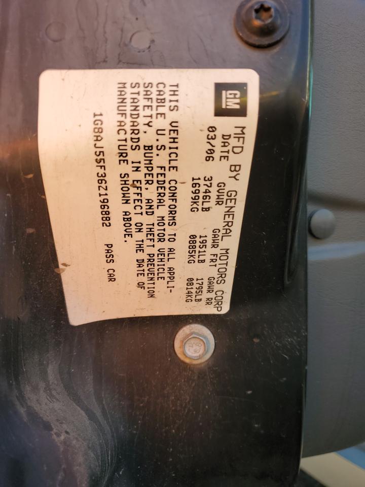 2006 Saturn Ion Level 2 VIN: 1G8AJ55F36Z196882 Lot: 81911275