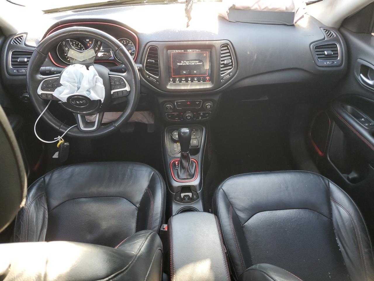 2018 Jeep Compass Trailhawk VIN: 3C4NJDDB1JT129035 Lot: 81118565