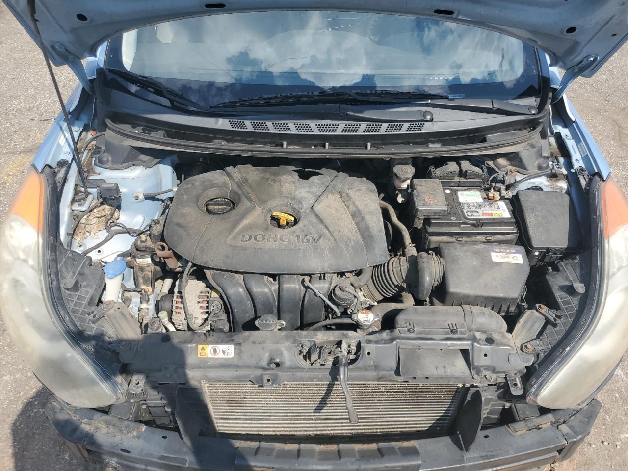 2013 Hyundai Elantra Coupe Gs VIN: KMHDH6AE1DU009565 Lot: 80449975