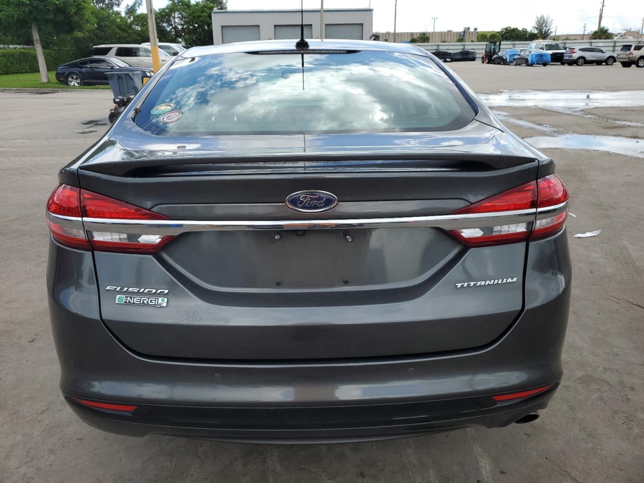 2017 Ford Fusion Titanium Phev VIN: 3FA6P0SU3HR191565 Lot: 81744465