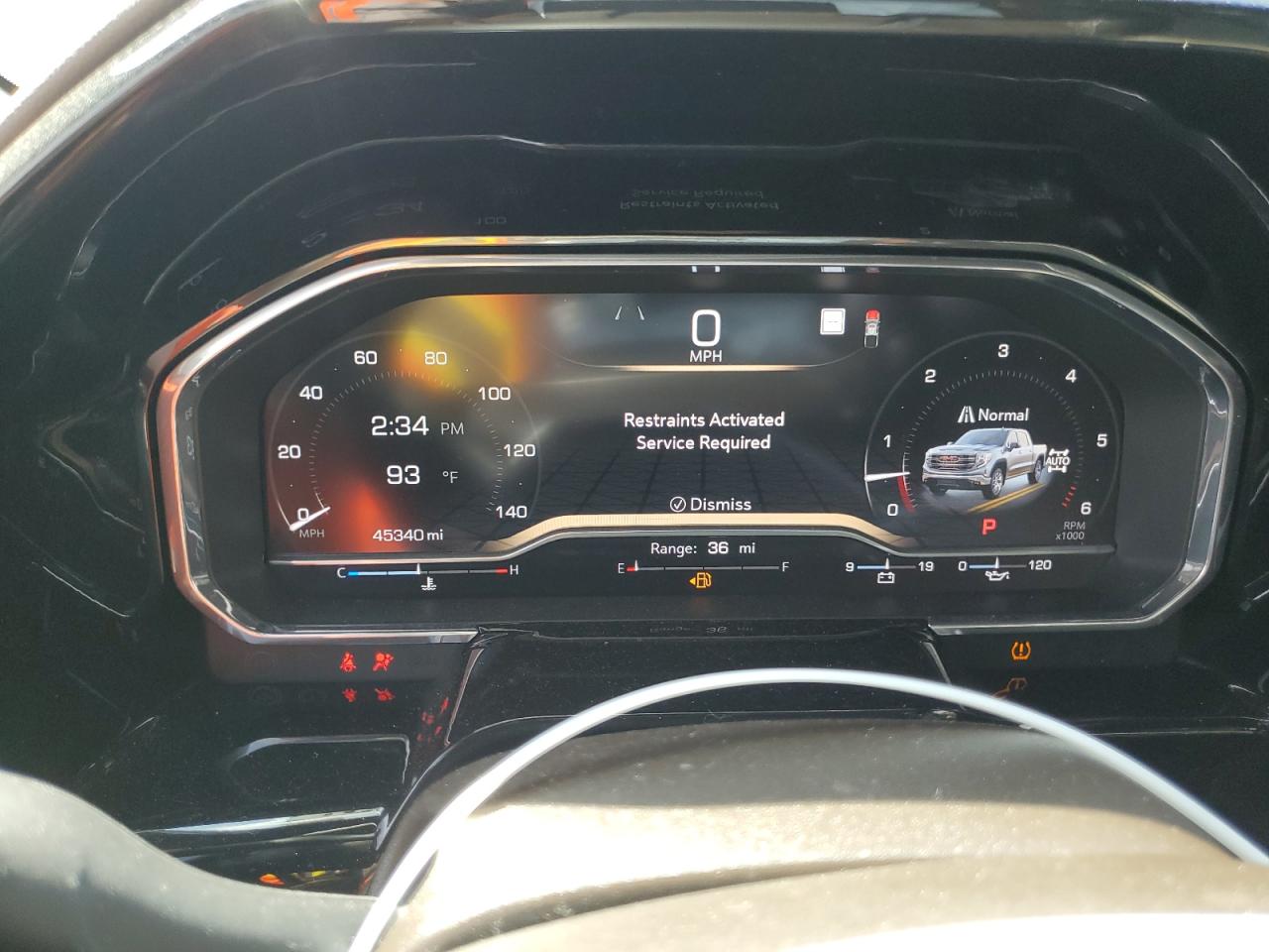 2023 GMC Sierra K1500 Slt VIN: 3GTUUDED1PG206250 Lot: 71008505