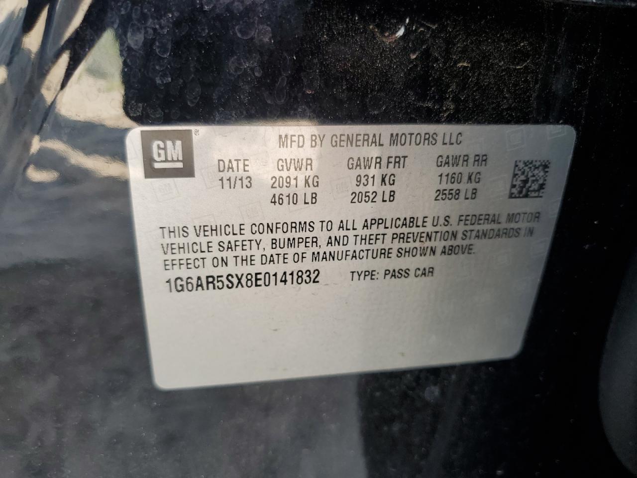 2014 Cadillac Cts Luxury Collection VIN: 1G6AR5SX8E0141832 Lot: 80877785