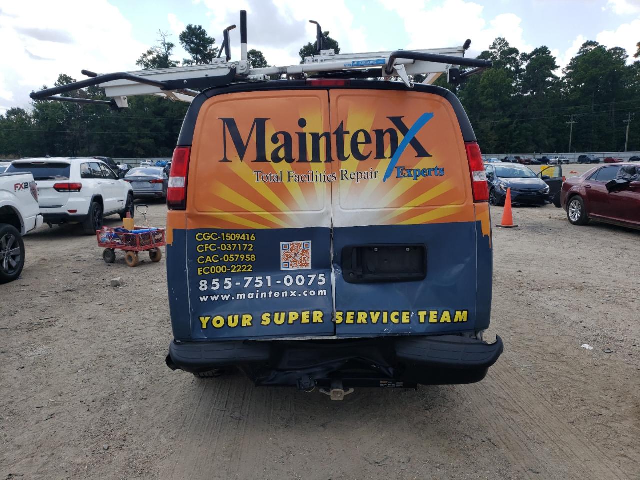 2023 Chevrolet Express G2500 VIN: 1GCWGAFP7P1216934 Lot: 69956845