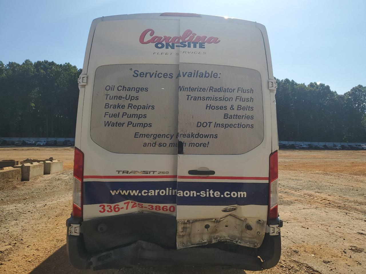 2017 Ford Transit T-250 VIN: 1FTYR3XM7HKA22371 Lot: 80481085