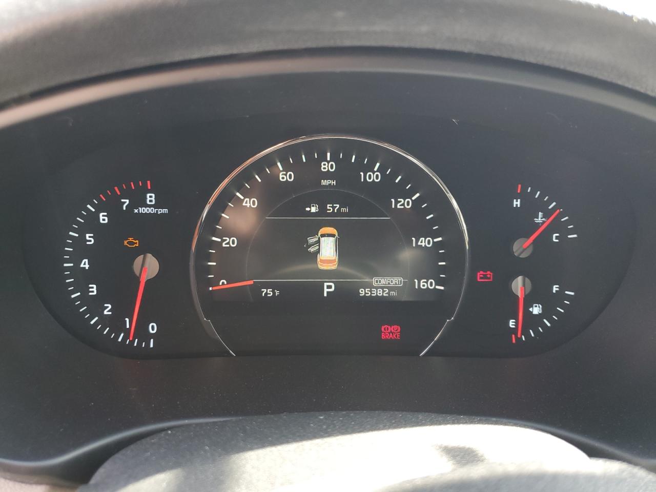 2019 Kia Sorento Ex VIN: 5XYPH4A51KG474867 Lot: 84459425