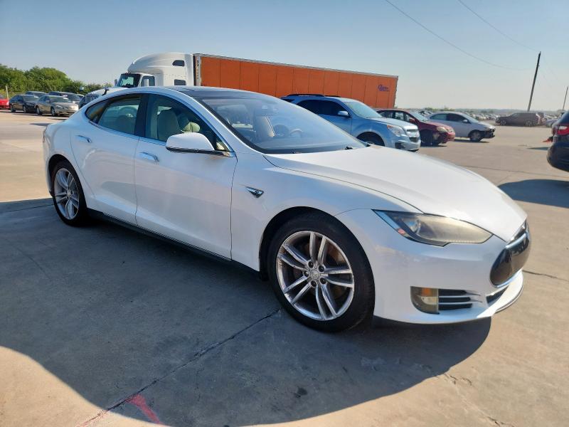 Hatchbacks TESLA MODEL S 2013 White