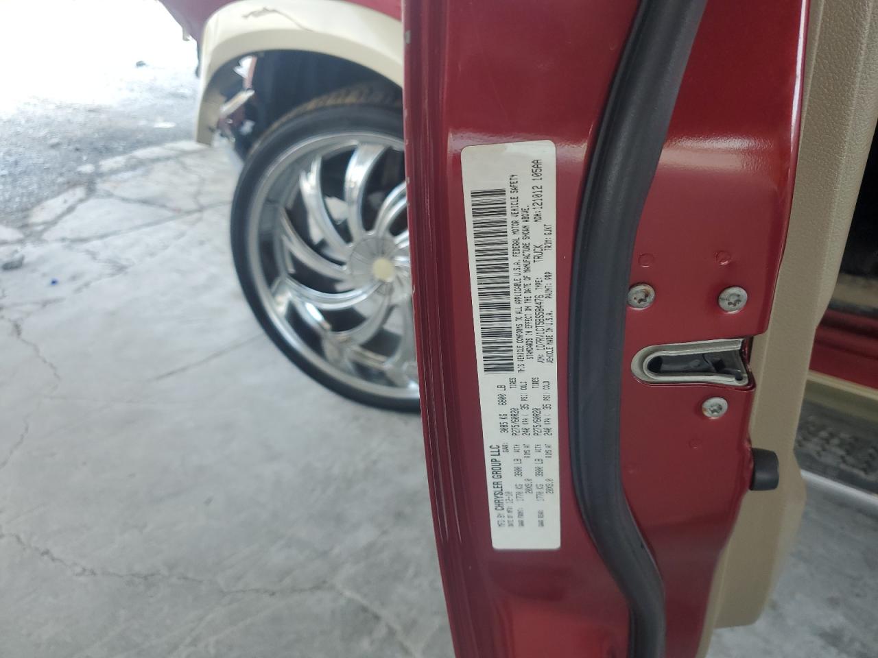 2011 Dodge Ram 1500 VIN: 1D7RV1CT5BS584476 Lot: 71682265