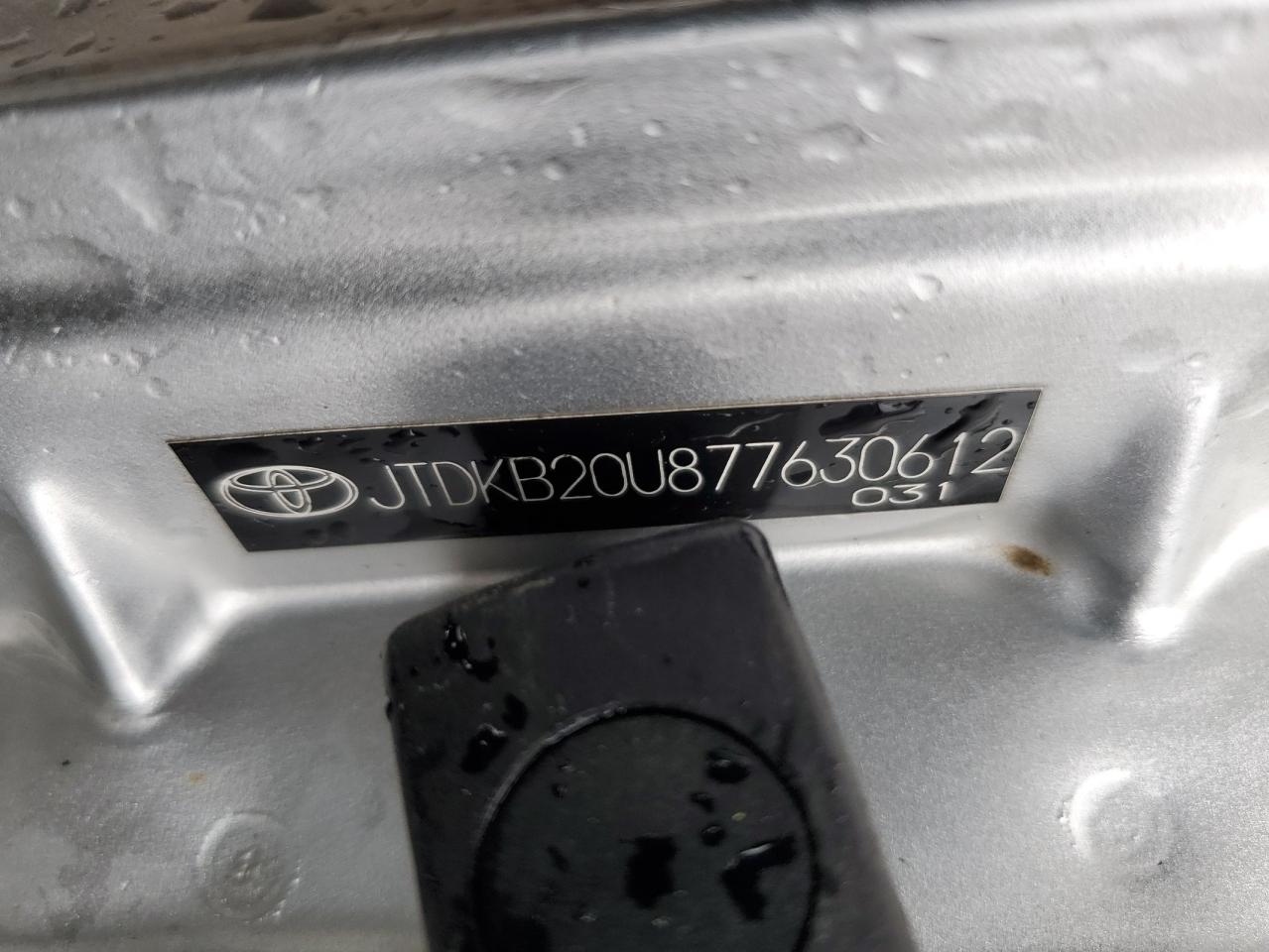 2007 Toyota Prius VIN: JTDKB20U877630612 Lot: 82090875