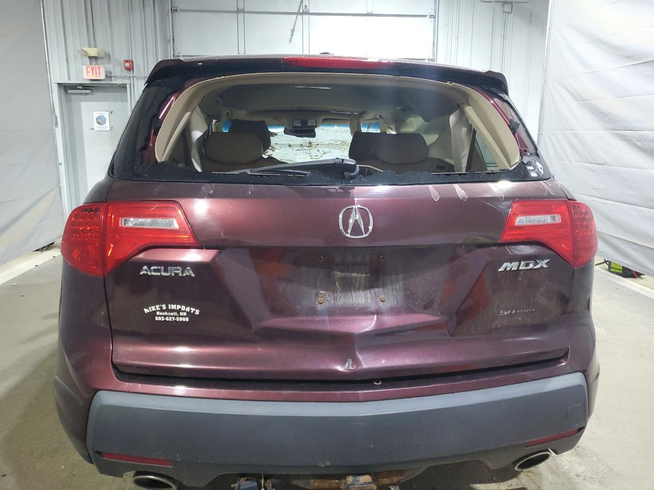 2009 Acura Mdx VIN: 2HNYD28239H508958 Lot: 71034945
