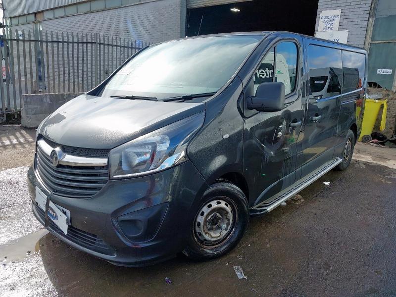 2016 VAUXHALL VIVARO COMBI CDTI S/S  for sale at Copart PETERLEE