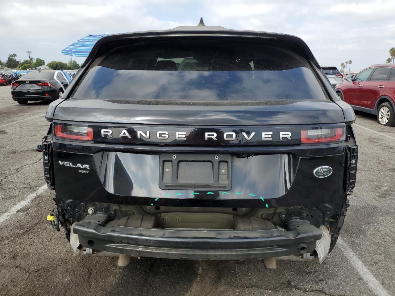 2019 Land Rover Range Rover Velar VIN: SALYA2EXXKA217305 Lot: 80733845