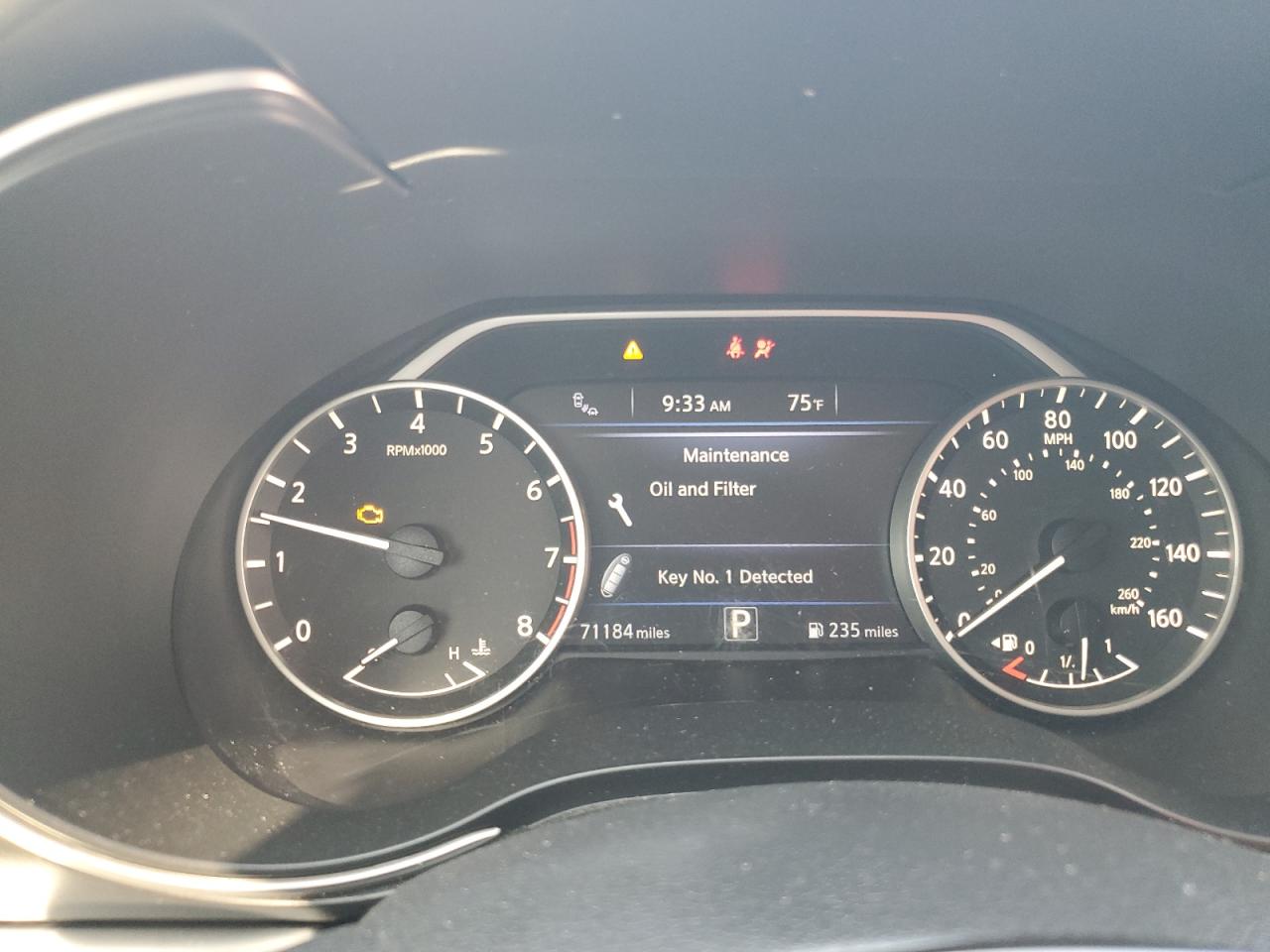 2019 Nissan Maxima S VIN: 1N4AA6AV4KC377405 Lot: 80713175