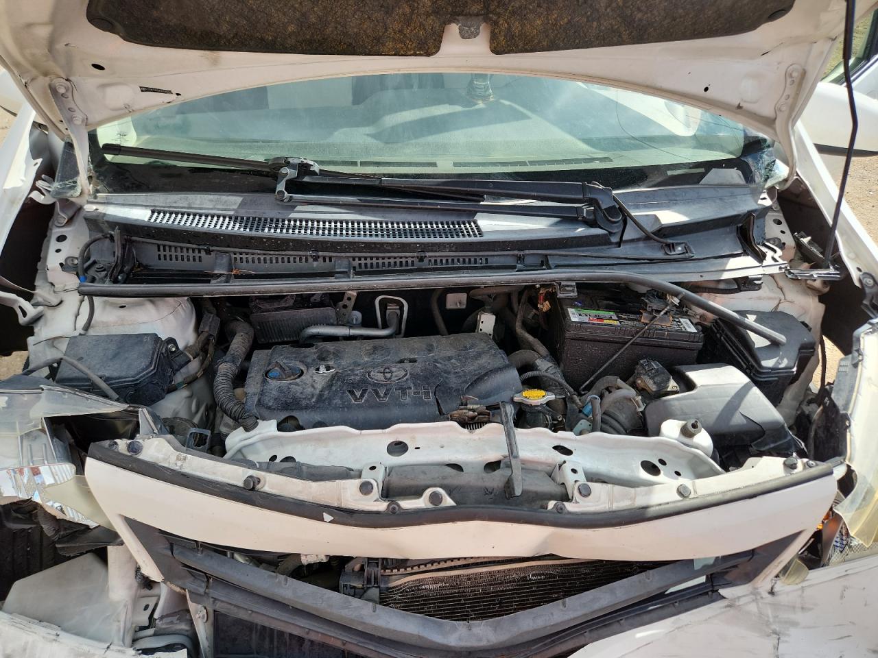 2012 Toyota Yaris VIN: JTDKTUD3XCD525723 Lot: 84812525