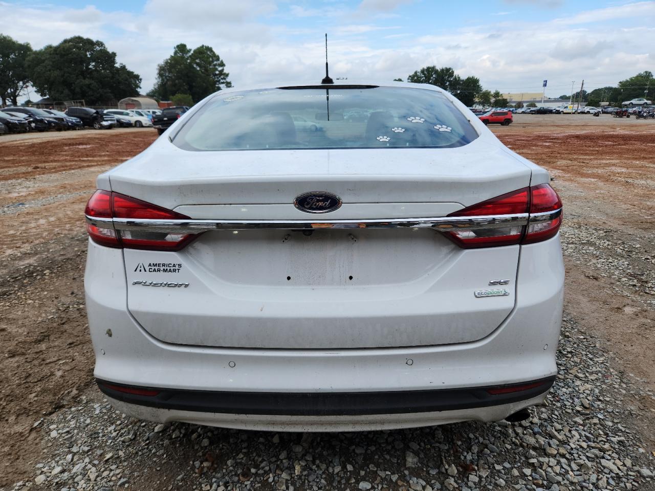 2017 Ford Fusion Se VIN: 3FA6P0HD7HR317319 Lot: 71259235