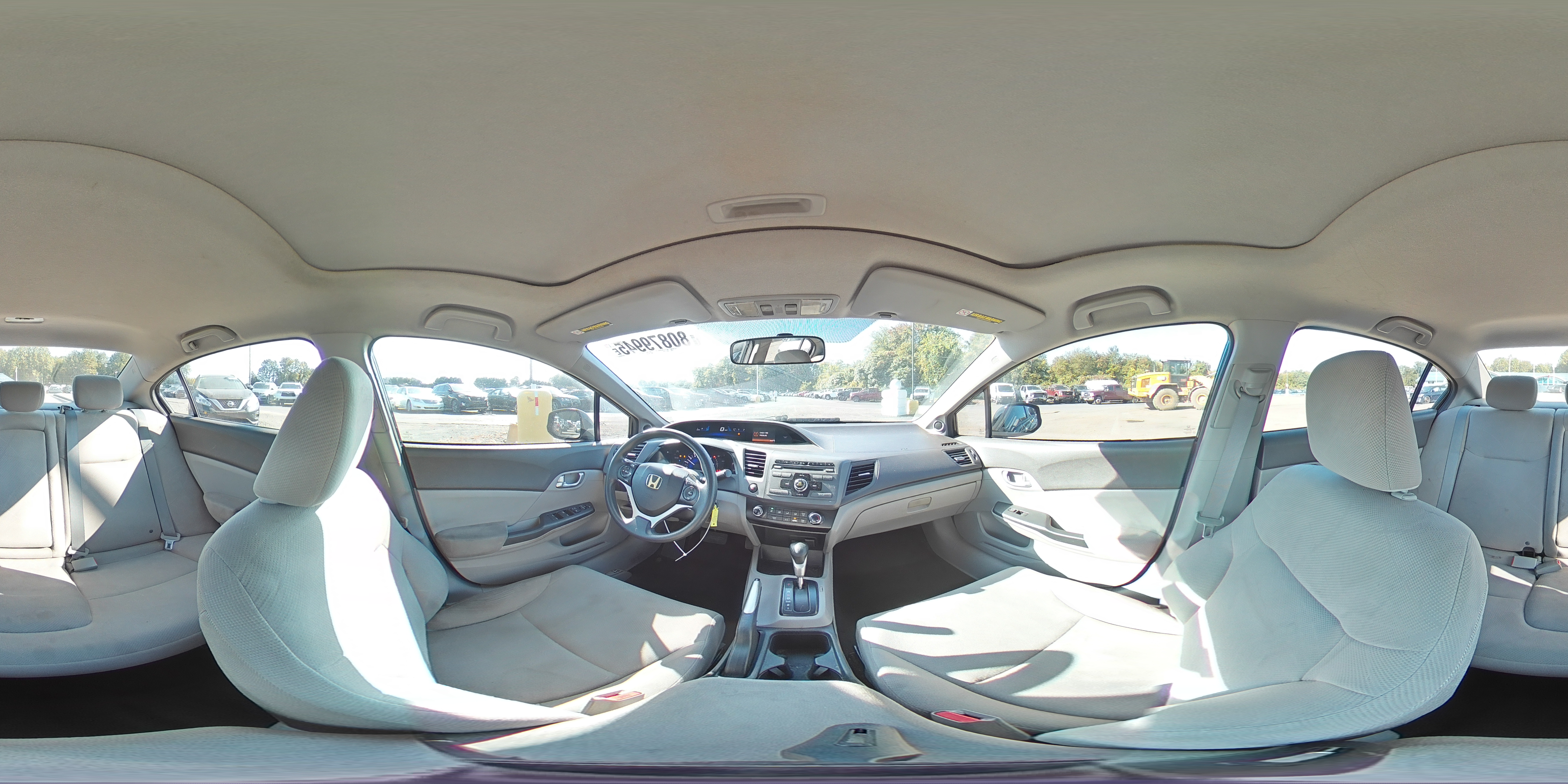 2012 Honda Civic Ex VIN: 2HGFB2F84CH321845 Lot: 80879945