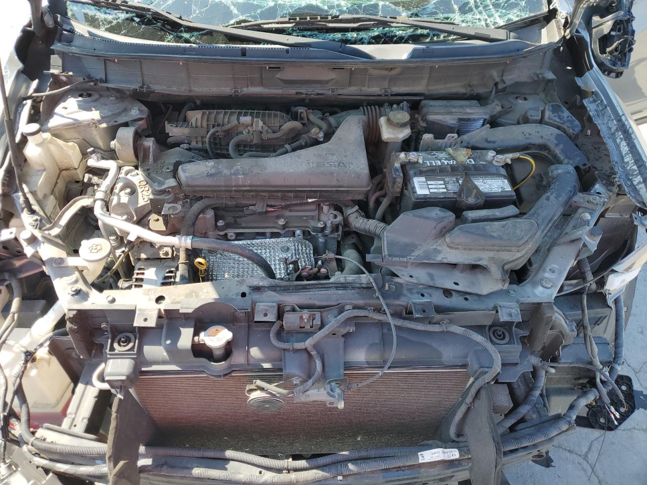 2016 Nissan Rogue S VIN: KNMAT2MV0GP696437 Lot: 71036895