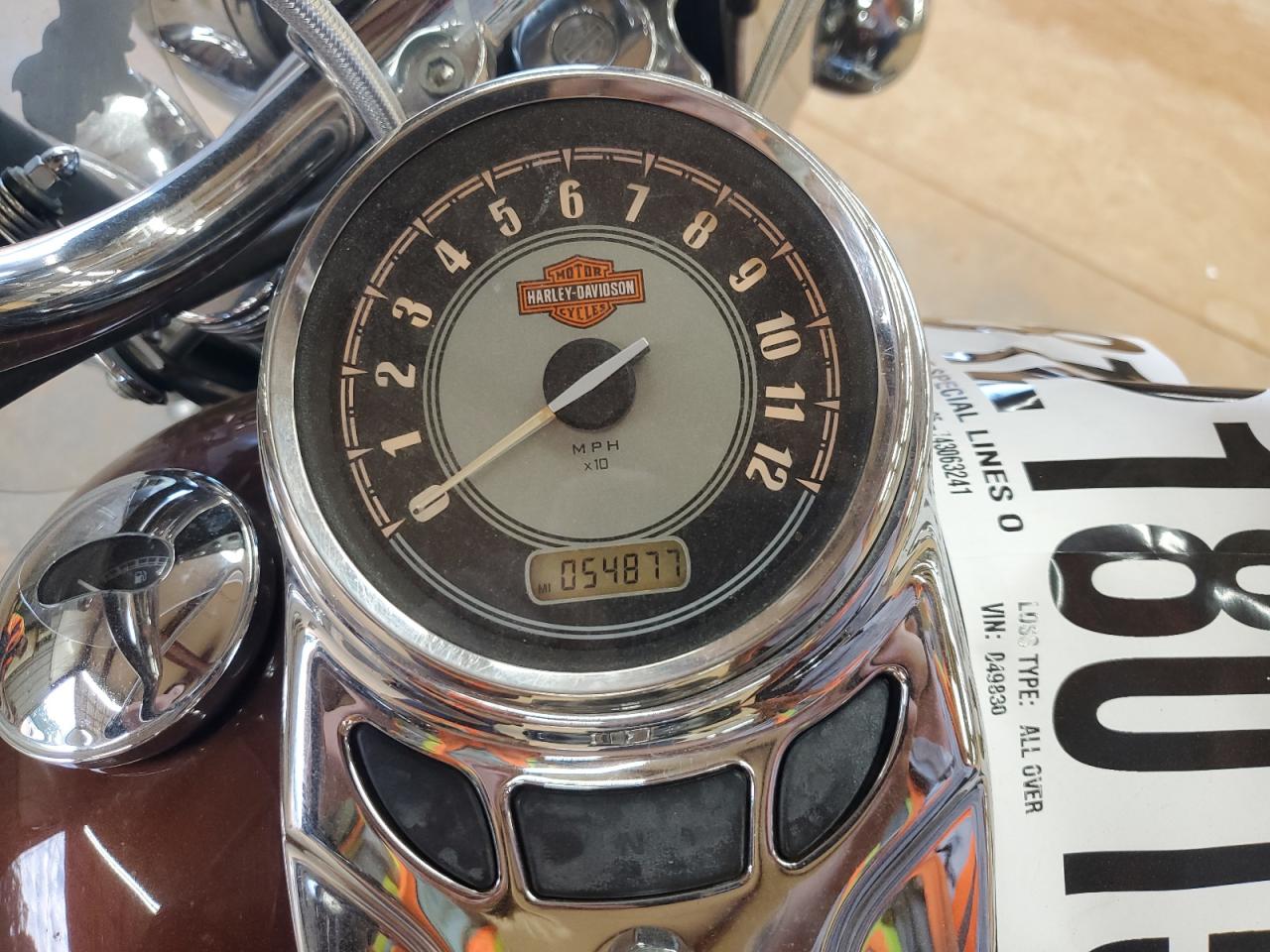 2009 Harley-Davidson Flstc VIN: 1HD1BW5199Y049830 Lot: 81218015