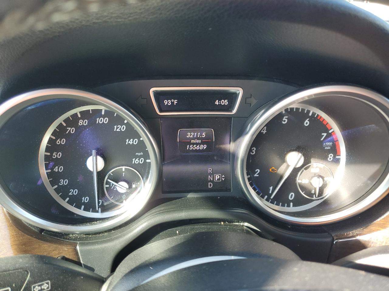 2015 Mercedes-Benz Ml 350 VIN: 4JGDA5JB2FA440912 Lot: 84442015