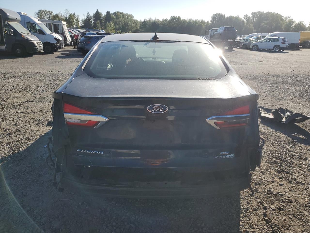 2019 Ford Fusion Se VIN: 3FA6P0LU1KR265474 Lot: 80584205
