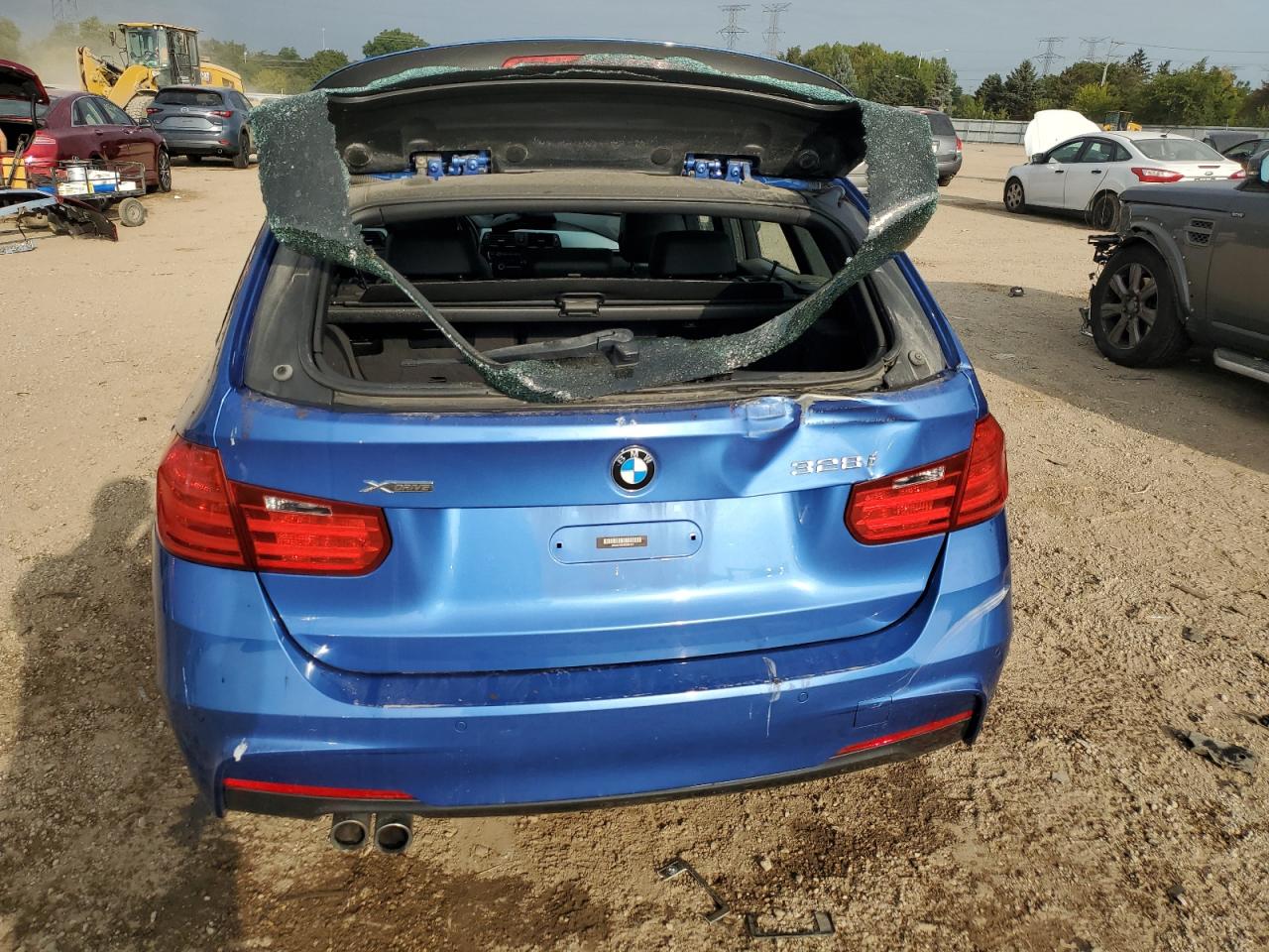 2015 BMW 328 Xi VIN: WBA3G7C54FK297177 Lot: 80212435