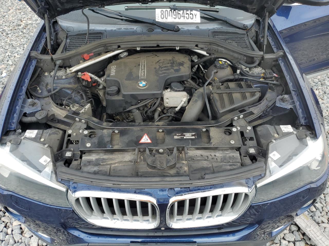2015 BMW X3 xDrive28I VIN: 5UXWX9C56F0D49448 Lot: 80096455