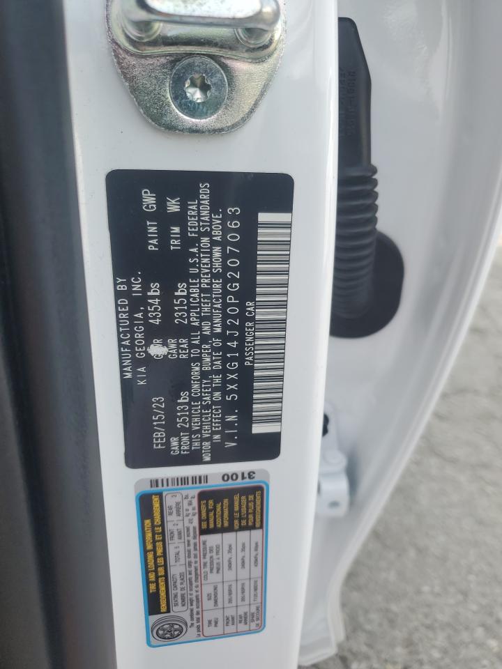 2023 Kia K5 Lxs VIN: 5XXG14J20PG207063 Lot: 71969355