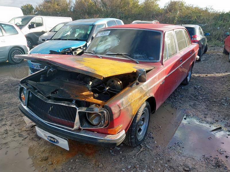 1972 VOLVO 144 DL AUTO  for sale at Copart BRISTOL