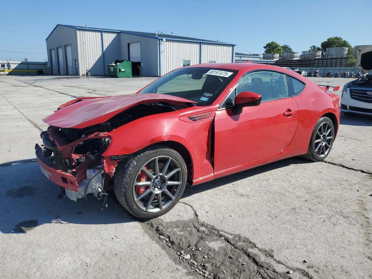 SUBARU BRZ 2017. Lot# 80197475. VIN JF1ZCAC19H9601719. Photo 1