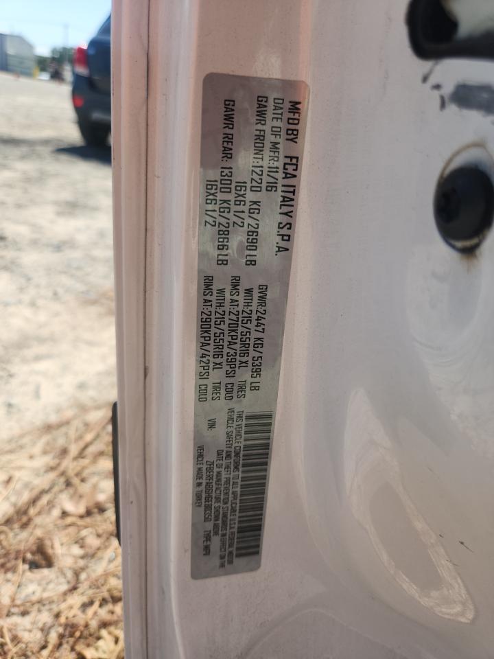 2017 Ram Promaster City VIN: ZFBERFAB6H6E80350 Lot: 71622665