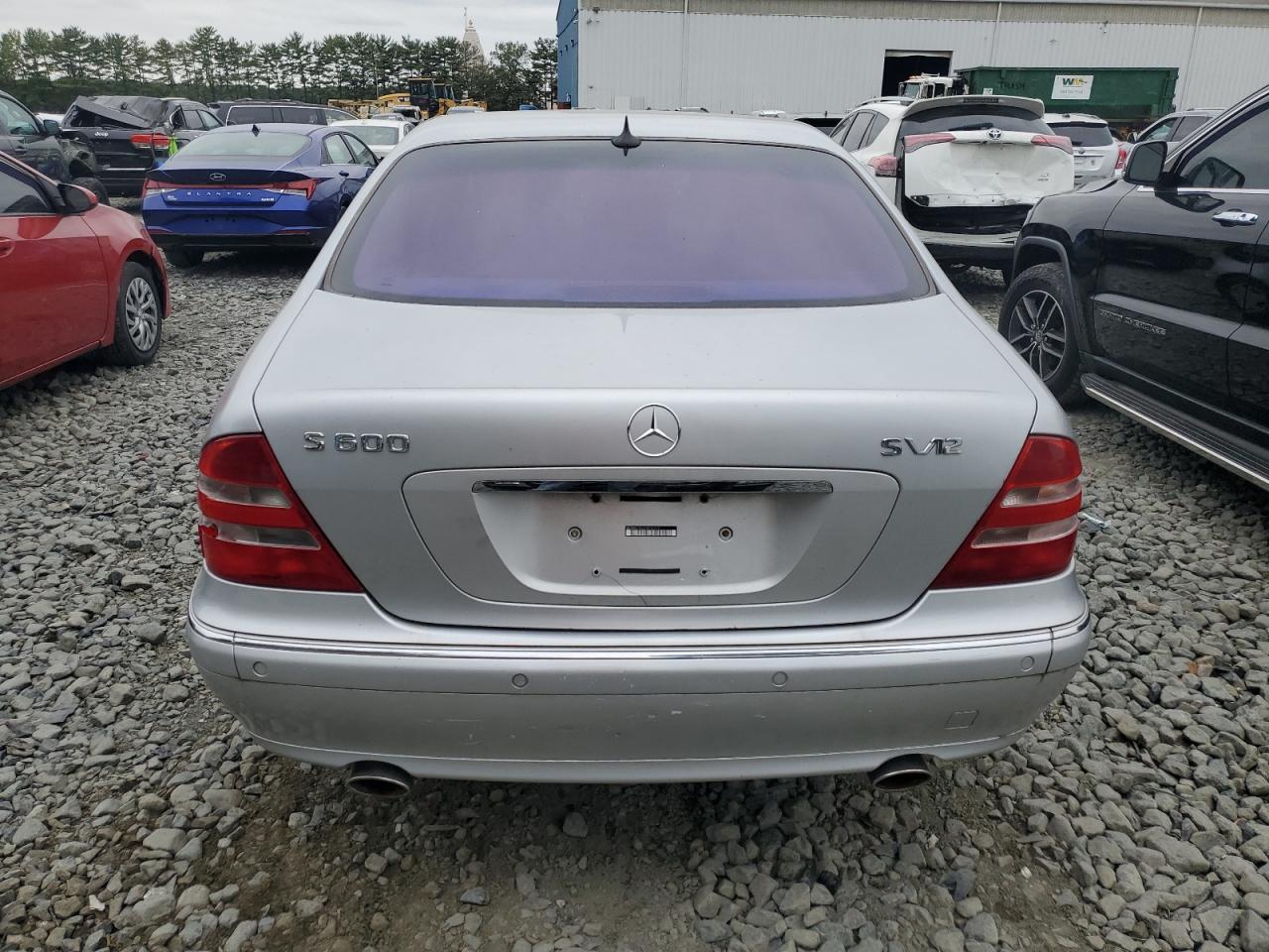 2001 Mercedes-Benz S 600 VIN: WDBNG78J31A137032 Lot: 72049965