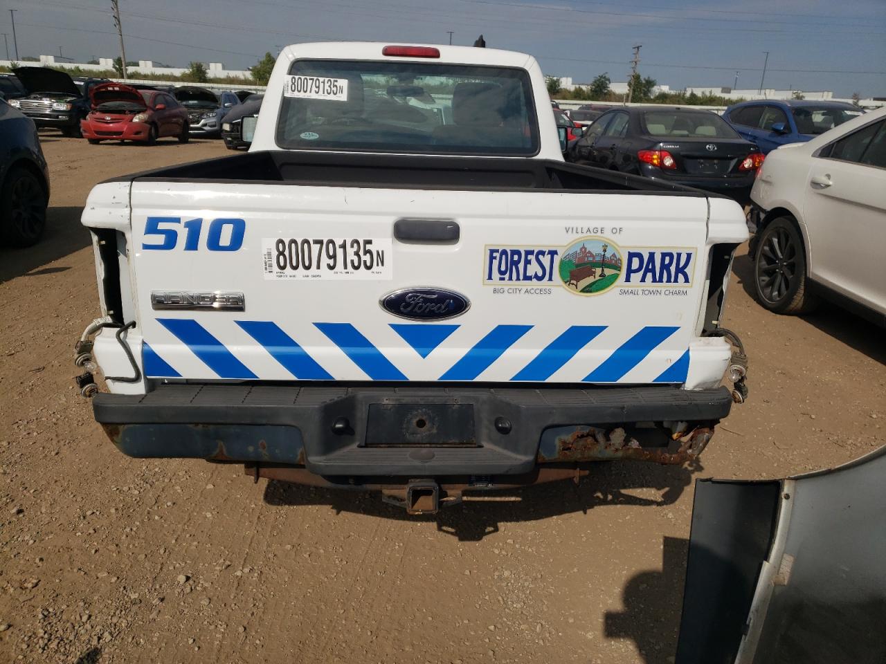 2010 Ford Ranger VIN: 1FTKR1AD4APA55114 Lot: 80079135