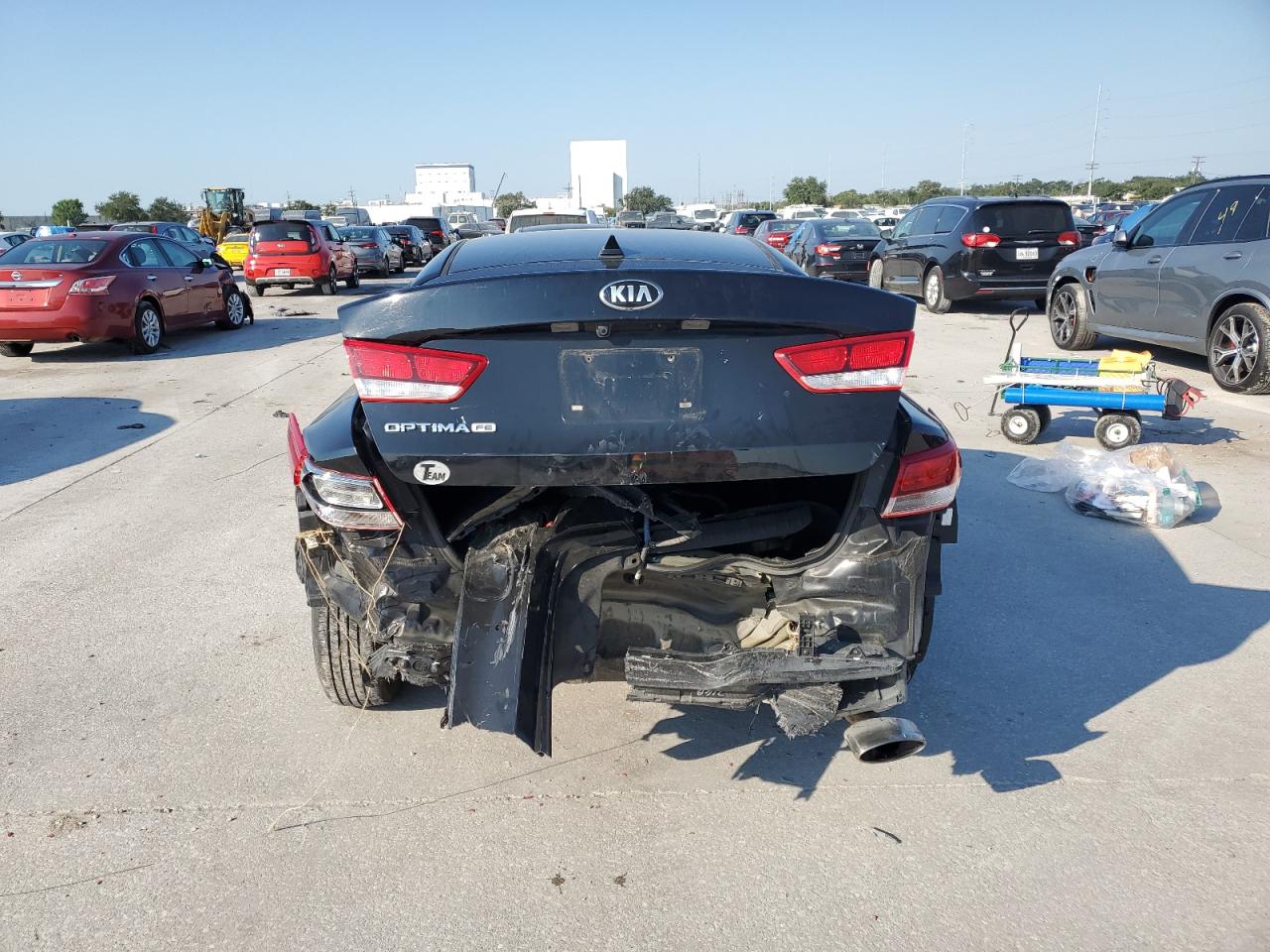 2020 Kia Optima Lx VIN: 5XXGT4L31LG392640 Lot: 71482315