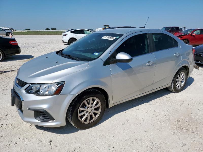  CHEVROLET SONIC 2018 Silver