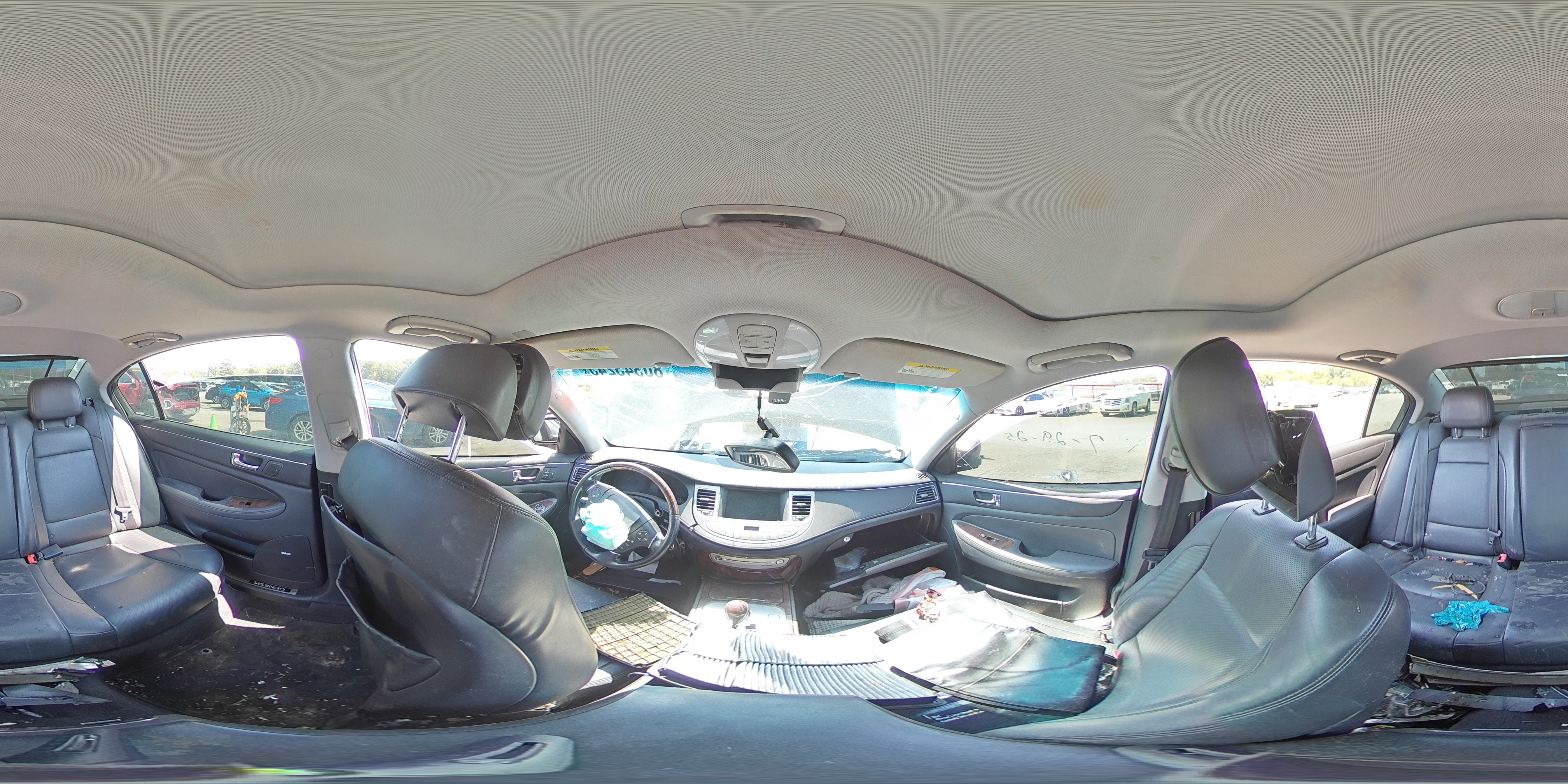 2011 Hyundai Genesis 4.6L VIN: KMHGC4DF6BU116418 Lot: 80343245