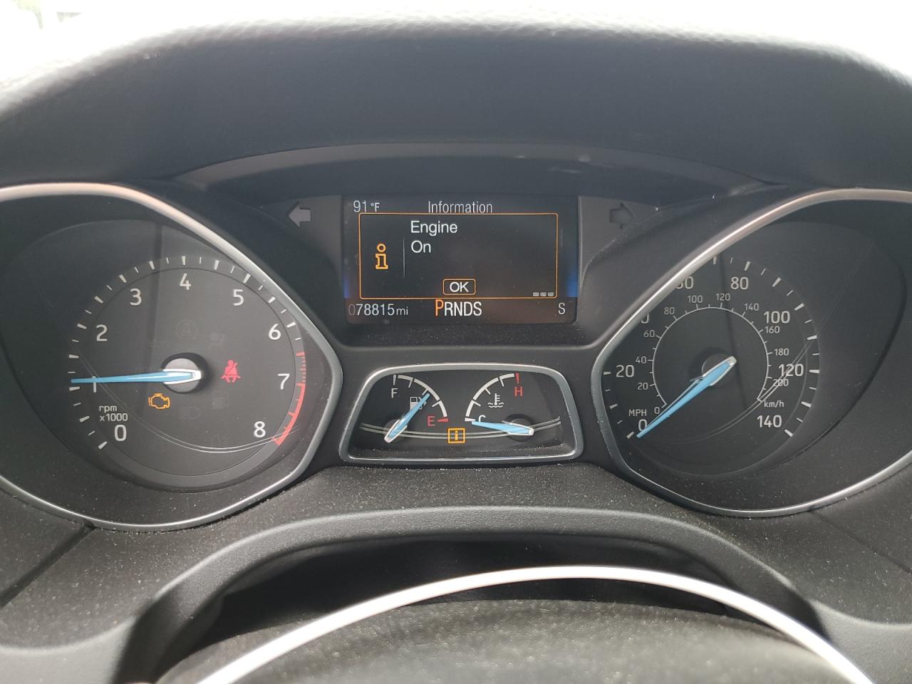 2016 Ford Focus Se VIN: 1FADP3FE6GL371308 Lot: 80610375