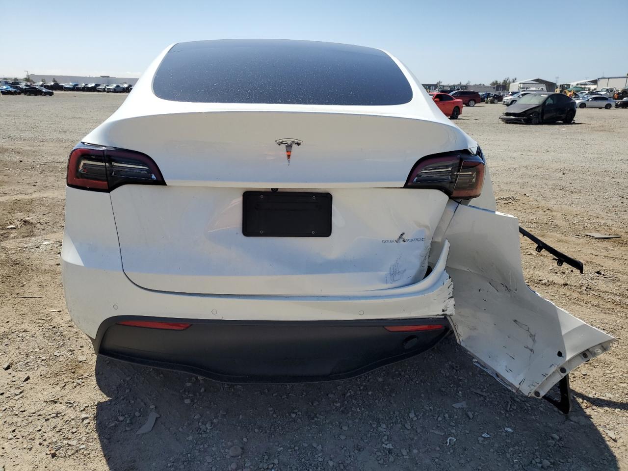 2022 Tesla Model Y VIN: 7SAYGAEE3NF515885 Lot: 71797855