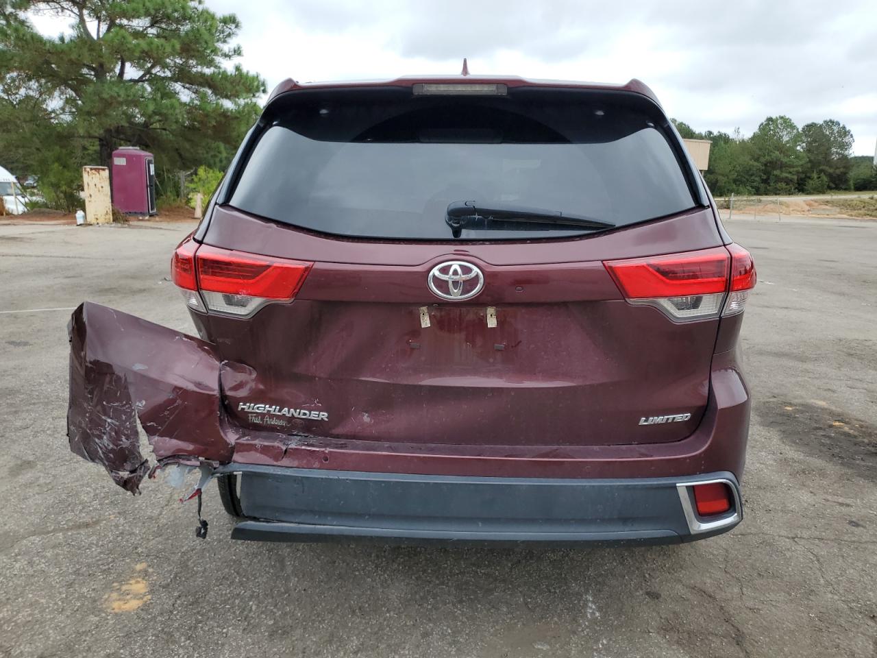 2019 Toyota Highlander Limited VIN: 5TDYZRFH5KS333207 Lot: 84722255