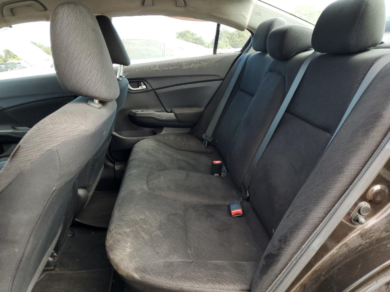 2013 Honda Civic Lx VIN: 2HGFB2F57DH593538 Lot: 80292655