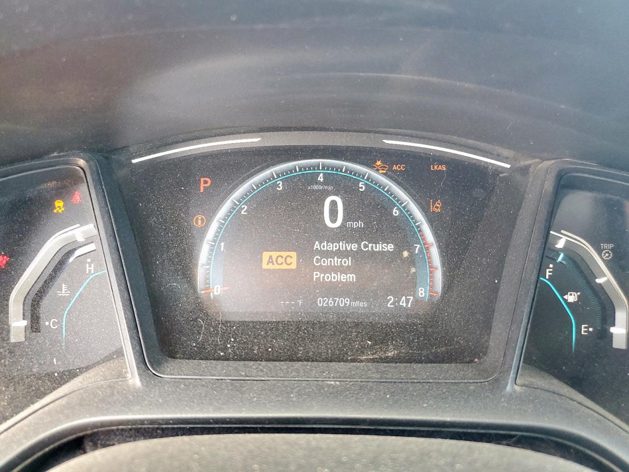 2019 Honda Civic Lx VIN: 19XFC2F65KE041243 Lot: 84021635