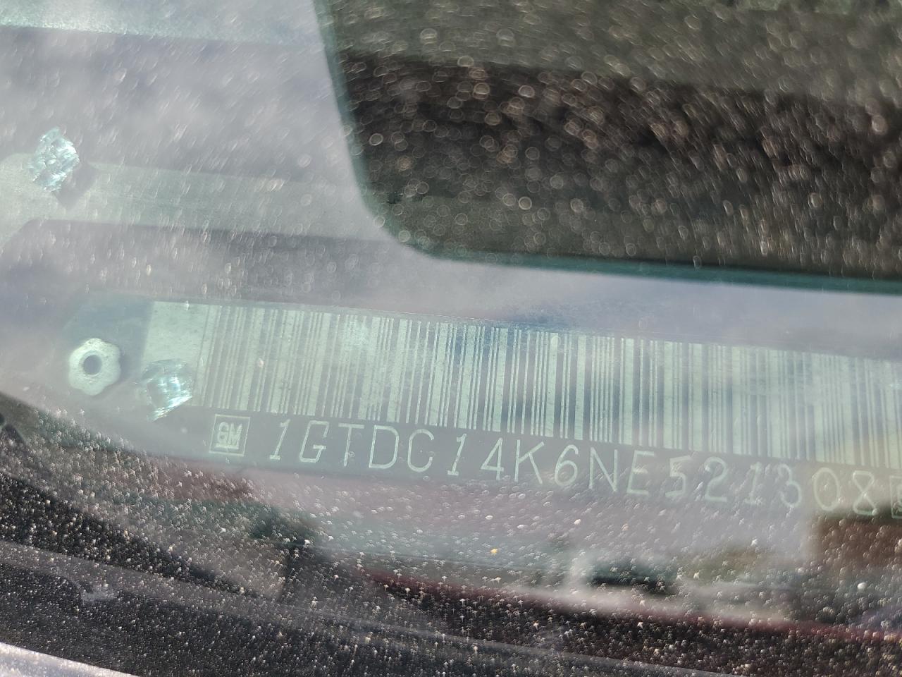 1992 GMC Sierra C1500 VIN: 1GTDC14K6NE521308 Lot: 81970285