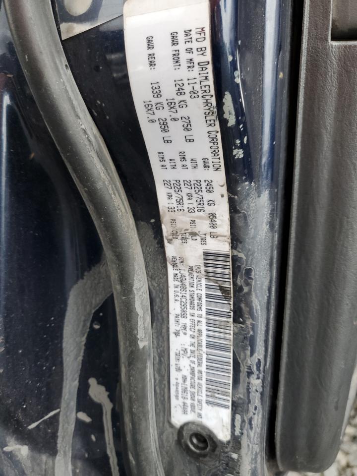 2004 Jeep Grand Cherokee Laredo VIN: 1J4GW48S14C295098 Lot: 81502635