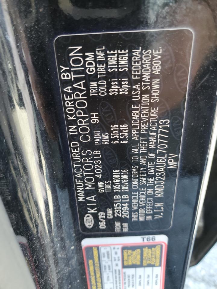 2020 Kia Soul Lx VIN: KNDJ23AU6L7077713 Lot: 84053095