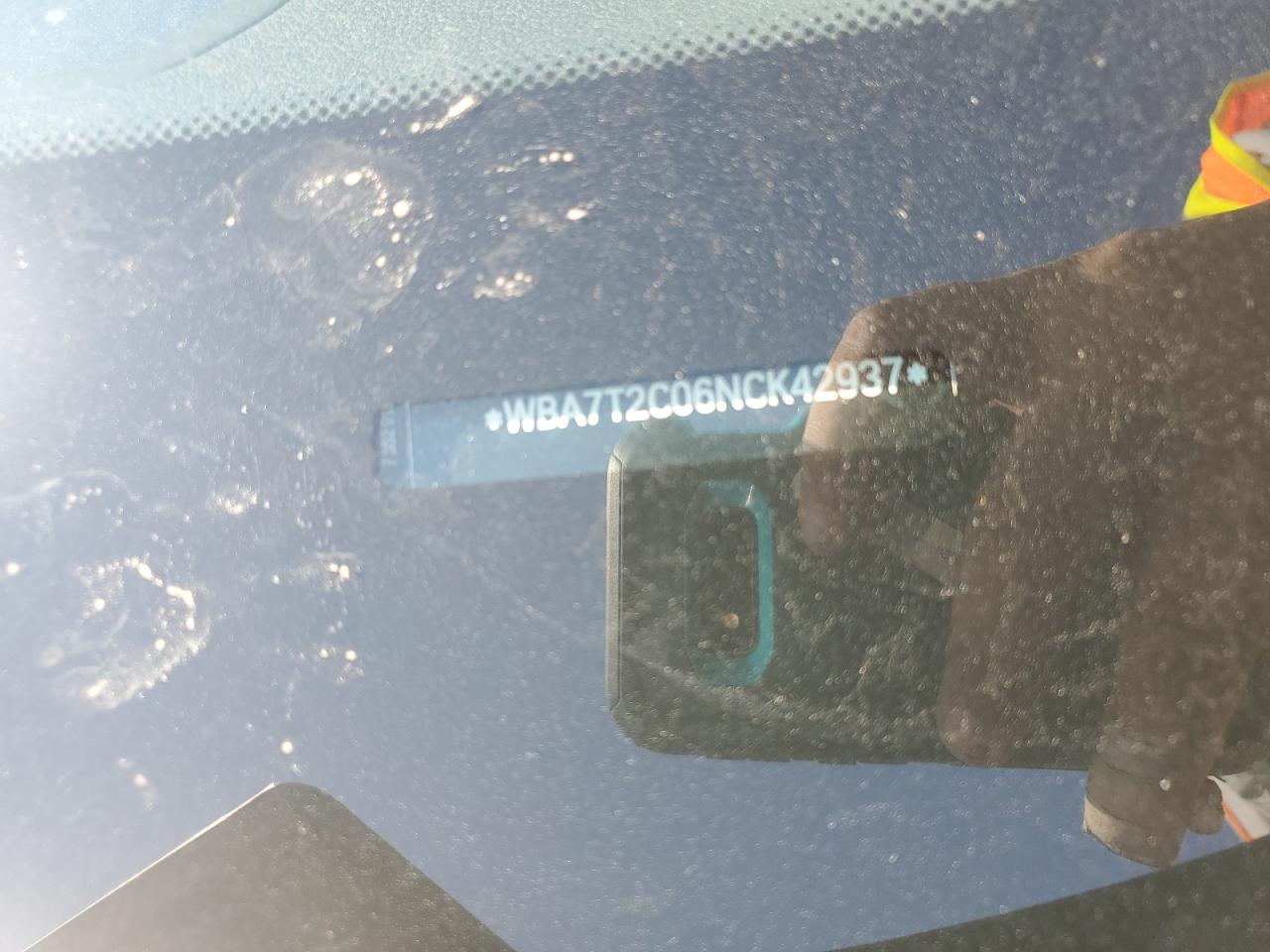 2022 BMW 740 I VIN: WBA7T2C06NCK42937 Lot: 80307735