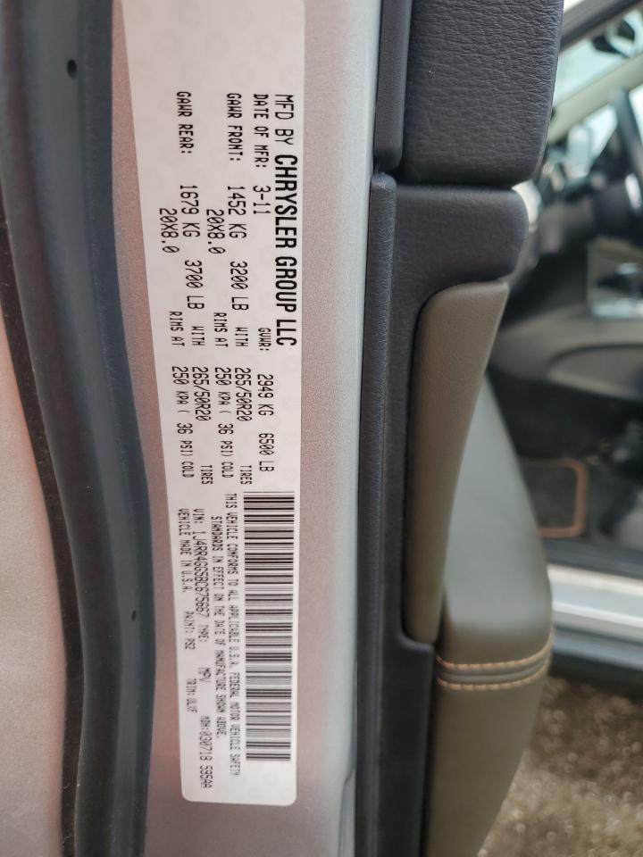 2011 Jeep Grand Cherokee Laredo VIN: 1J4RR4GG5BC675667 Lot: 81722825