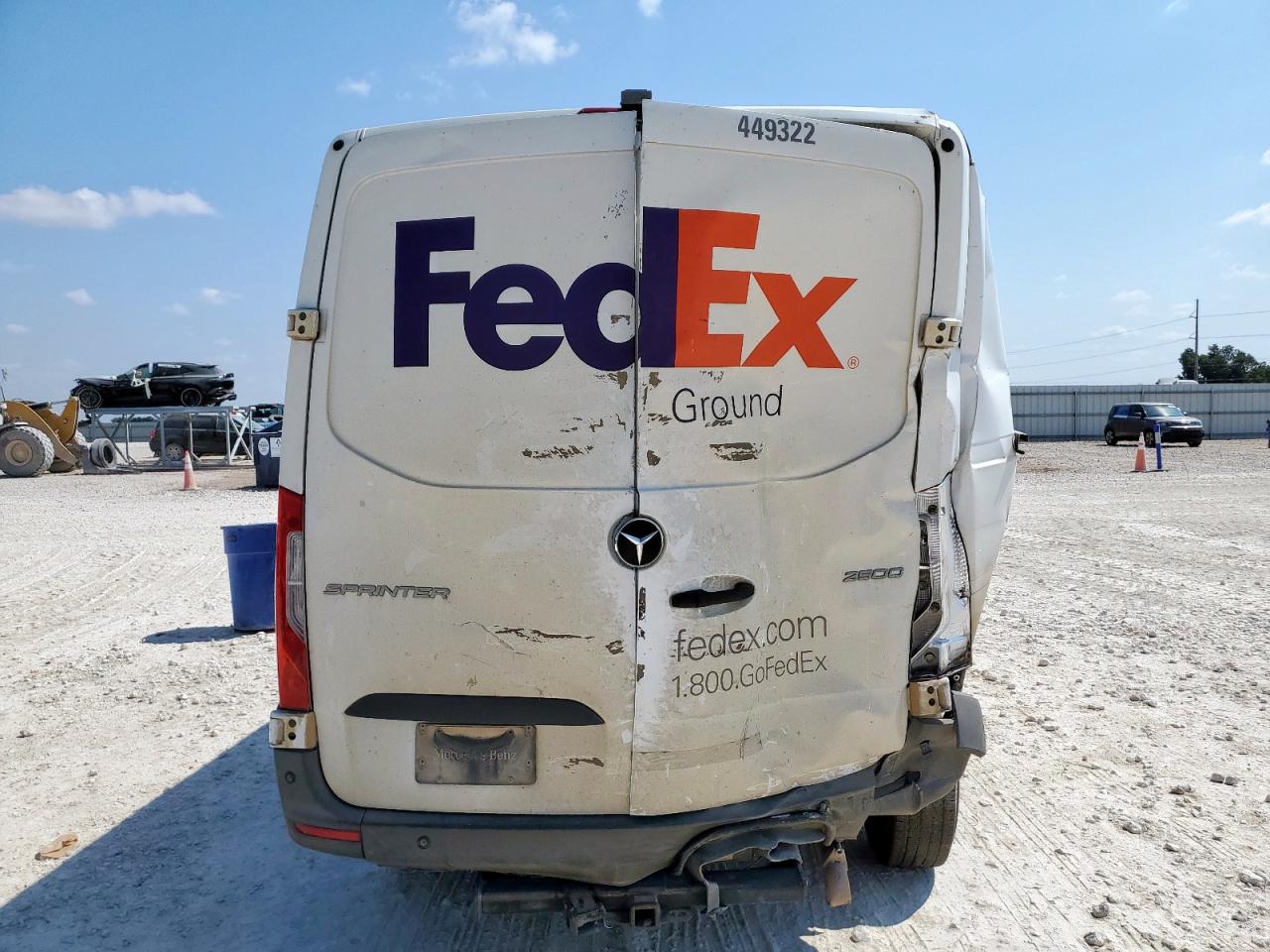 2019 Mercedes-Benz Sprinter 2500/3500 VIN: WD3PF0CD0KP034178 Lot: 81221785