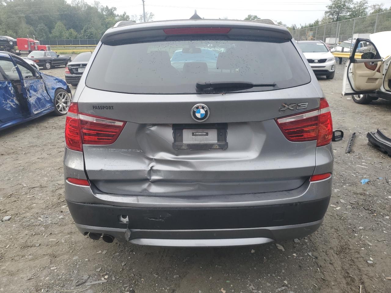 2012 BMW X3 xDrive28I VIN: 5UXWX5C50CL722449 Lot: 84205515