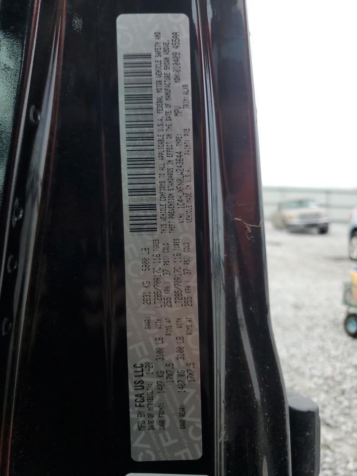 2020 Jeep Wrangler Unlimited Rubicon VIN: 1C4HJXFN0LW243644 Lot: 81774685