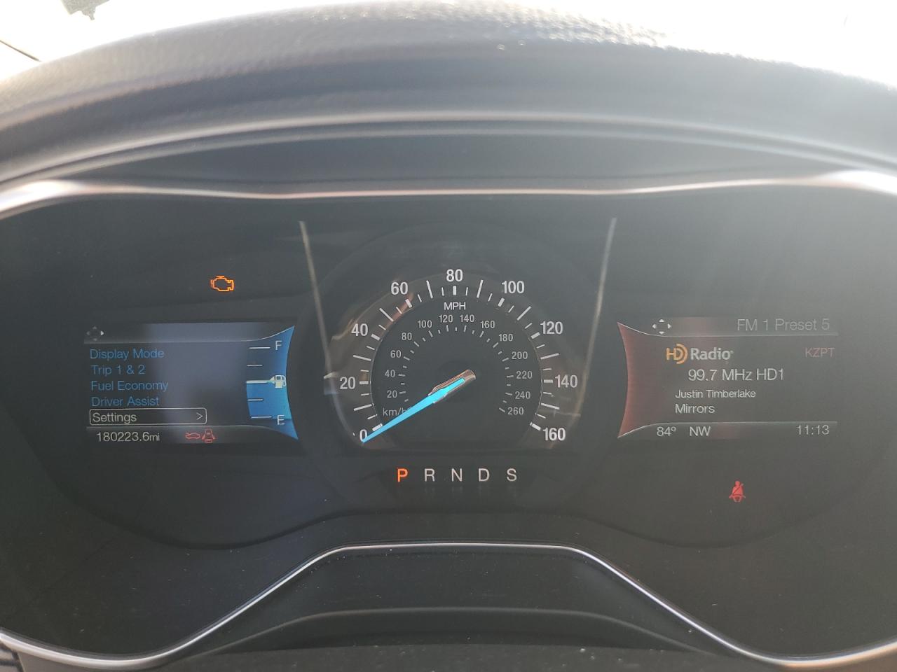 2016 Ford Fusion Titanium VIN: 3FA6P0K90GR158260 Lot: 81855005